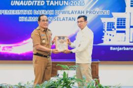 Bupati HSU serahkan LKPD Unaudited Tahun Anggaran 2025