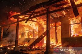 Bangunan SDN 1 Lamunti Kapuas ludes terbakar