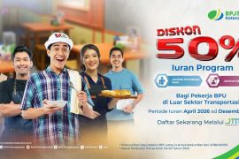 BPJS Ketenagakerjaan berikan diskon iuran 50 persen, perlindungan tetap optimal