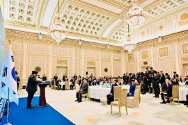 Prabowo quotes Korean proverb to highlight RI&ndash;South Korea friendship