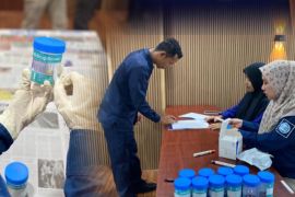 Hasil tes narkoba 194 pegawai BPK di Aceh