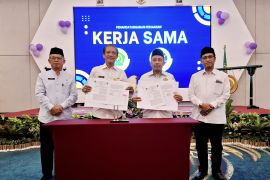 Kantor Pertanahan - Kemenag Sleman kerja sama perkuat tata kelola aset keagamaan