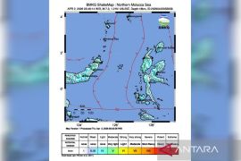 Tujuh daerah di Provinsi Malut dan Sulut siaga potensi tsunami