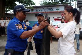 Pelatihan penanganan pertama kebakaran pada dapur SPPG