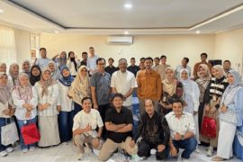 Kantor Pertanahan Pasaman gelar halal bihalal dan pelepasan PPPK