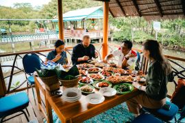Di balik gurih kepiting, ada peran Pertamina di Kutawaru