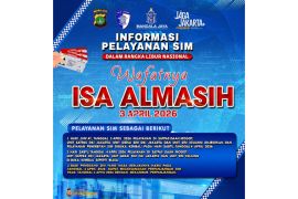 Wafat Isa Almasih, SIM Keliling Jumat ini libur