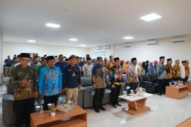 Silaturahmi Tokoh Lintas Agama dan Halal Bihalal ASN Kanwil Kemenag Kaltara Perkuat Kerukunan