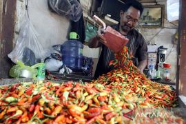 PIHPS: Harga cabai rawit merah Rp119.400/kg, daging ayam Rp52.150/kg