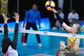 Proliga 2026 - Gresik Phonska tampil solid saat bekuk Popsivo 3-0