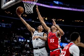 Spurs tekuk Clippers 118-99 untuk raih 11 kemenangan beruntun