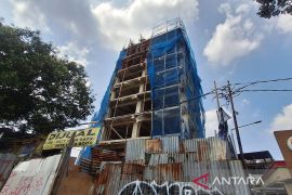 Empat pekerja tewas, proyek bangunan di Jaksel tampak sepi
