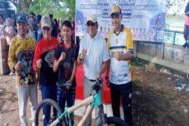 Meriahkan Hari Jadi HSU Ke-74, warga Babirik ikuti jalan sehat