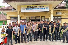 Polsek Way Bungur aktifkan Sabuk Kamtibmas