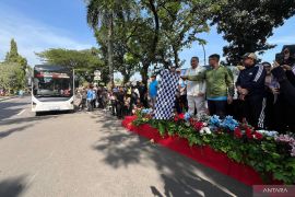 Pemkab Bogor mulai uji coba bus listrik gratis selama tiga bulan ke depan