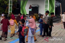 Kampung Pekijing Serang perkuat PP Tunas lewat permainan tradisional