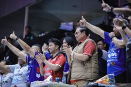 SBY saksikan final four Proliga di Surabaya