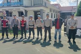 Polres-Touna tingkatkan pengamanan gereja saat Paskah