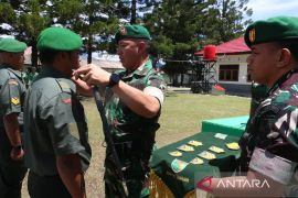Kodim Jayawijaya catat 69 prajurit naik pangkat periode 1 April 2026