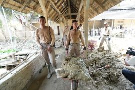 Satgas PRR: Praja IPDN bersihkan situs bersejarah Aceh Tamiang