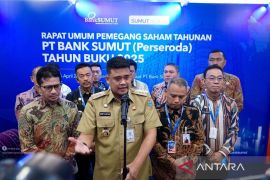 Gubernur Sumut terus dorong peningkatan modal Bank Sumut jadi KBMI 2