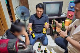 Polresta Cirebon intensifkan razia miras di sejumlah titik pada April