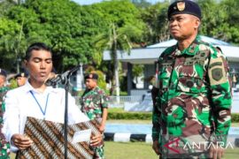 Kodaeral Ambon teken pakta integritas anti nepotisme seleksi prajurit bintara dan tamtama