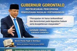 Gubernur Gorontalo: Solusi pertambangan perlu segera direalisasikan