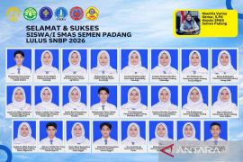 Tembus UI, 22 Siswa SMAS Semen Padang lolos SNBP 2026