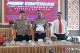 Polresta Bukittinggi ungkap kasus peredaran narkotika miliaran rupiah