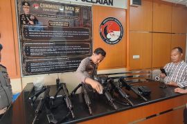 Polda Sumsel perketat aturan pinjam pakai senjata api dinas personel