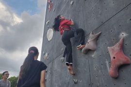 FPTI Kotim kenalkan panjat tebing sejak usia dini