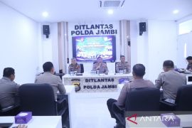 Ditlantas Polda Jambi gelar program "Polantas Belajar Bersama"