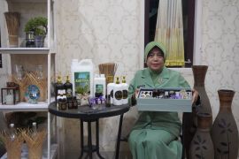 Persit Sriwijaya dorong kemandirian UMKM lewat pameran "Persit Bisa" Ke-2