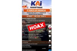 Waspadai penipuan rekrutmen palsu KAI lewat medsos