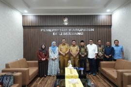 Audiensi ke Bupati Deliserdang, Rektor UMSU paparkan progres pembangunan kampus terpadu