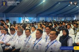 Kemenkum Sumut hadiri kegiatan sosialisasi posbankum, SuperApp