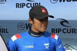 Rio Waida melaju ke babak 16 besar WSL Bells Beach 2026