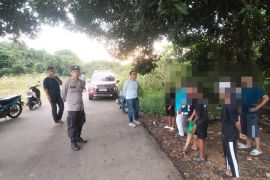 Warga Wikau Tabalong adukan aksi balapan liar