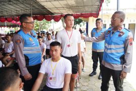 190 calon taruna Akpol tingkat Jateng menjalani tes pemeriksaan kesehatan