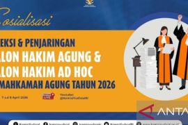 KY jaring calon hakim agung-ad hoc potensial untuk daftar