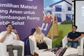 Material bangunan berpengaruh langsung kepada kesehatan penghuni