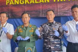 Lanal Banten gagalkan penyelundupan 780 kg sisik trenggiling