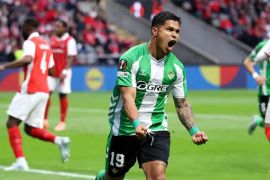 Braga ditahan imbang 1-1 oleh Real Betis di leg pertama perempat final Liga Europa