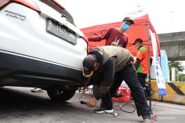 Sudin LH Jaksel catat 30 kendaraan tak lolos uji emisi di Blok M