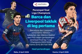 Perempat final Liga Champions: Barca dan Liverpool takluk di leg pertama