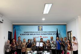 Kemenkum Sumut laksanakan harmonisasi Ranperda Humbang Hasundutan