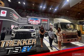 JAC Motors pamerkan tiga kendaraan listrik andalan di GIICOMVEC 2026