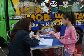 Perpustakaan keliling dukung PP Tunas di Malang