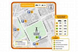 Ini lokasi kantong parkir kegiatan Lebaran Betawi 2026